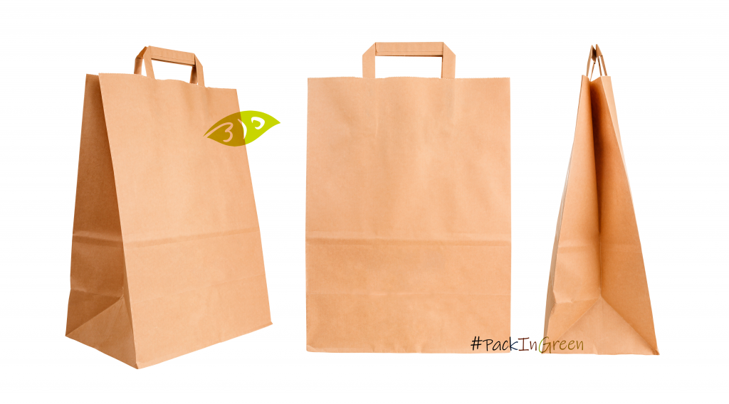 Asimilación recuerda tarde Tipos de bolsas de papel - Bolsas para comercios y envases alimentarios -  COVERPAN