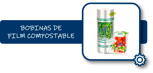 Envases Sostenibles | Bobinas de film Compostable