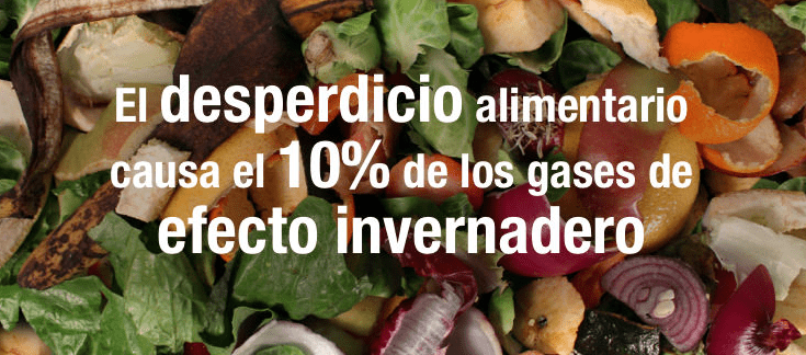 envases activos desperdicio alimentario efecto invernadero