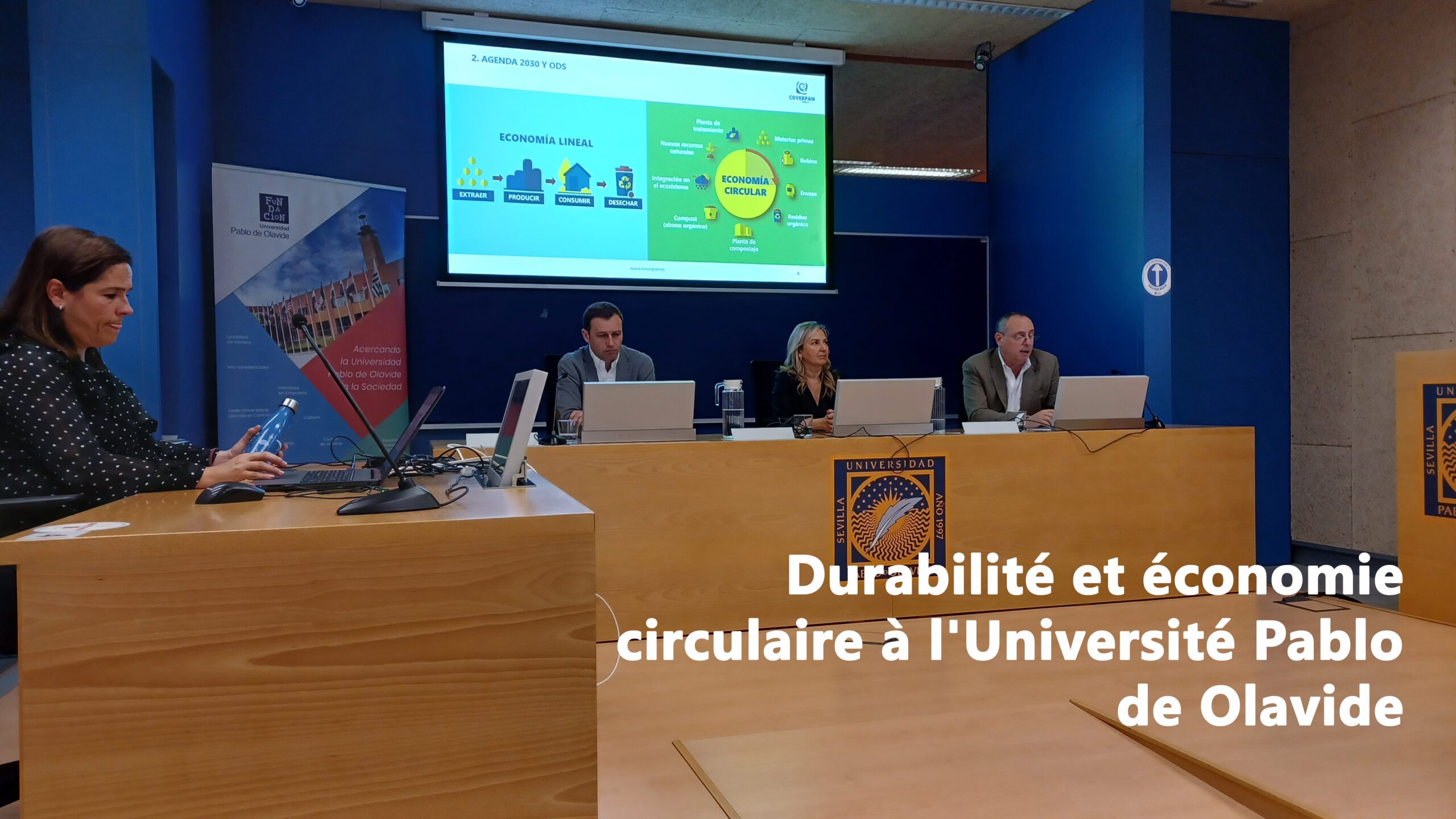 You are currently viewing Conférence sur la durabilité et l’économie circulaire à l’Université Pablo de Olavide