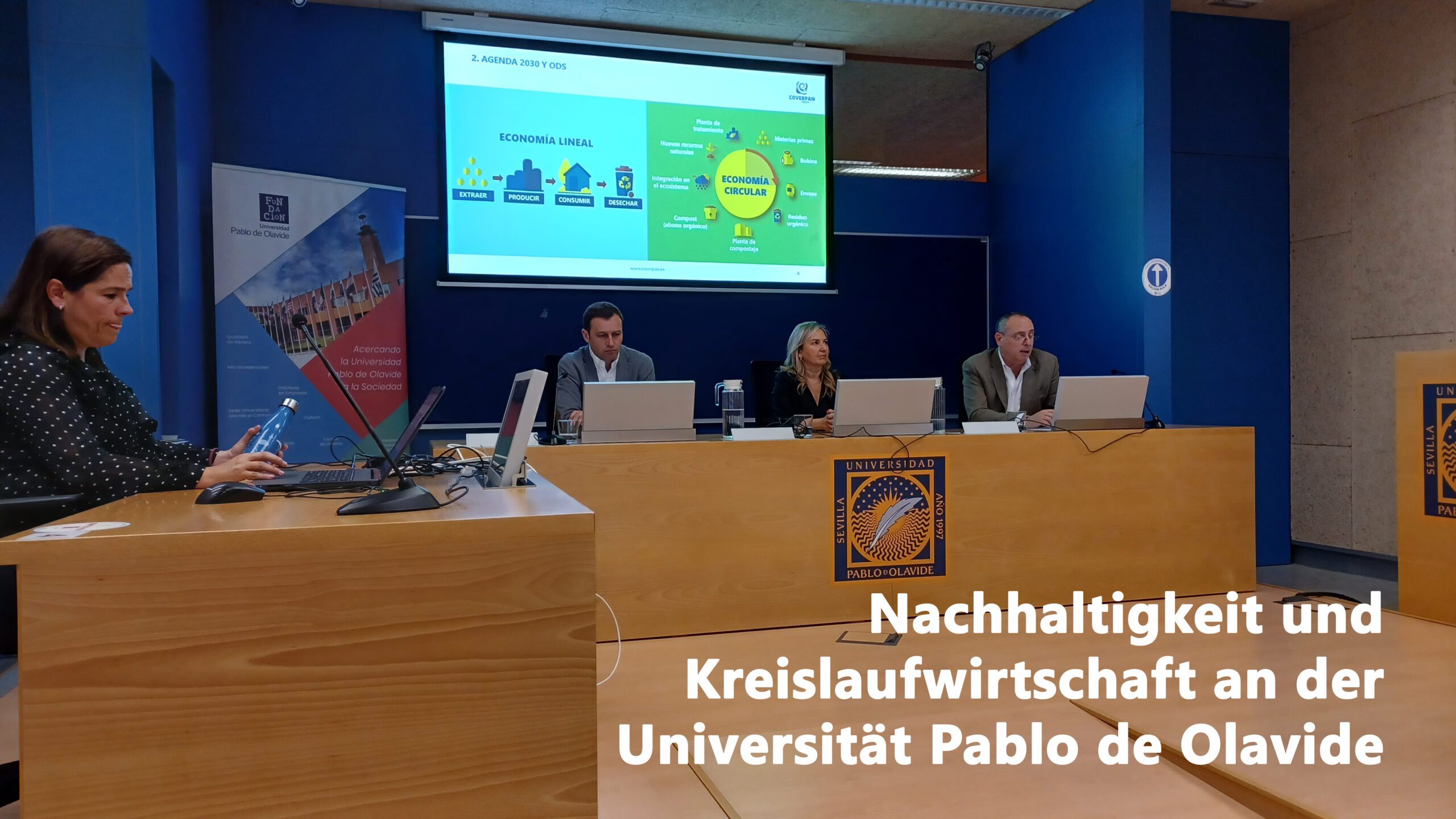 You are currently viewing Konferenz über Nachhaltigkeit und Kreislaufwirtschaft an der Universität Pablo de Olavide
